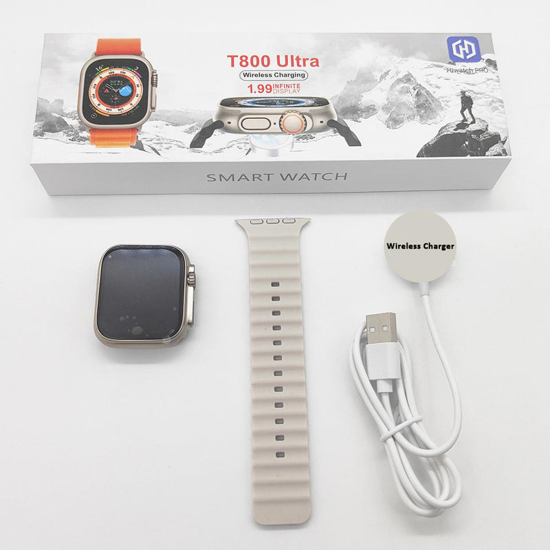Premium T800 Ultra Smartwatch Series 8 with Wireless Charging Waterproof Smartwatch. GsmartBD Best Online Shop
